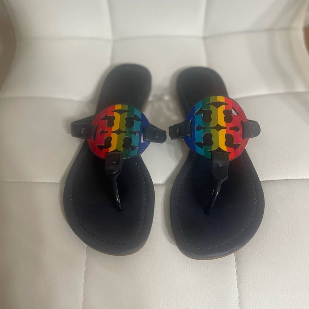 Tory Burch Miller Royal navy sandal